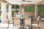Outdoor dining seating 